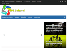Tablet Screenshot of pernambucocultural.com